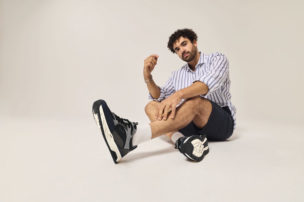 RIEKER Herren Sport Sneaker beige braun 06101-64 Gel-Einlage Modell sitzend