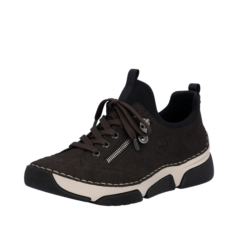 RIEKER Damen Sneaker Slipper braun 45973-25