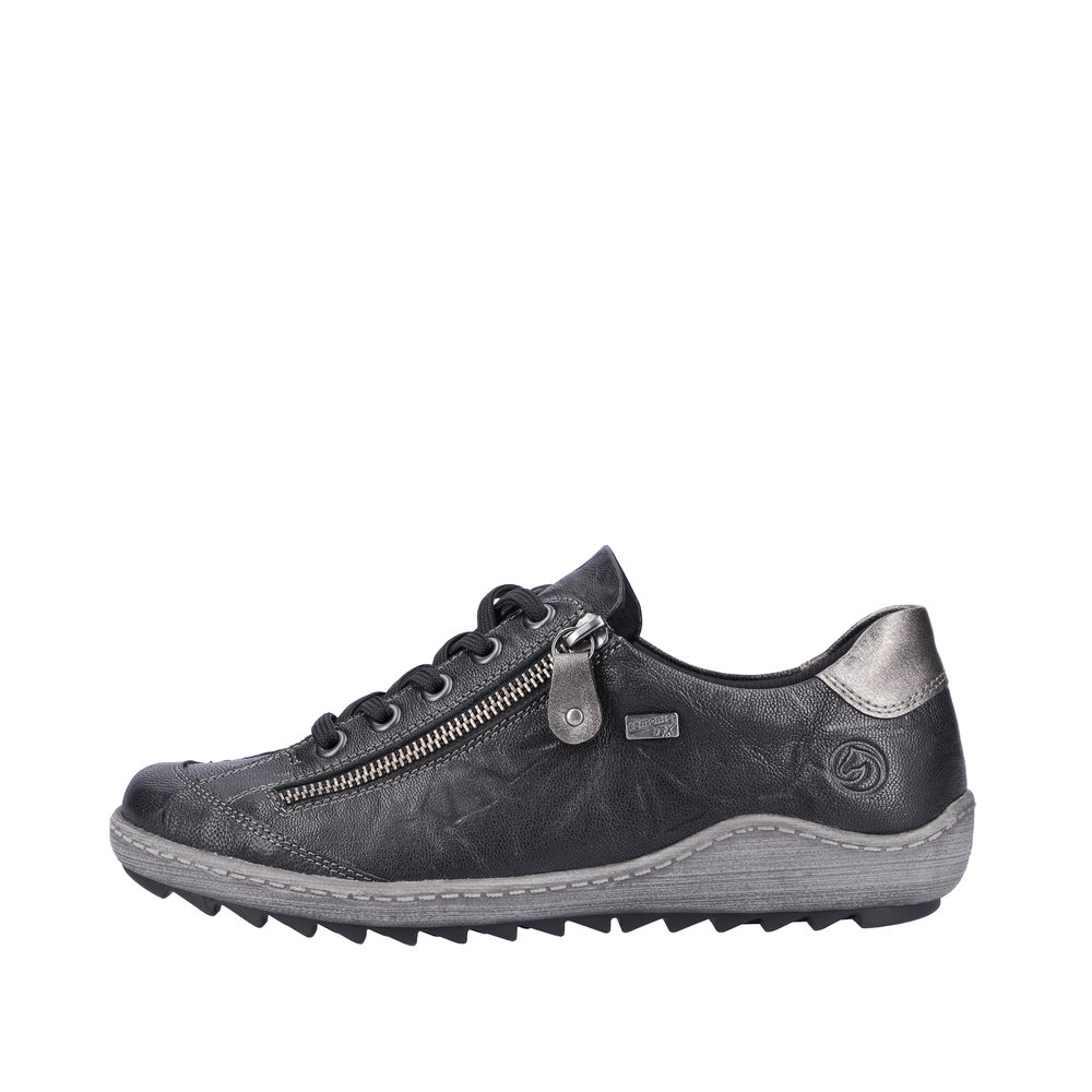 REMONTE Damen Sneaker Schwarz R1402-06 mit TEX