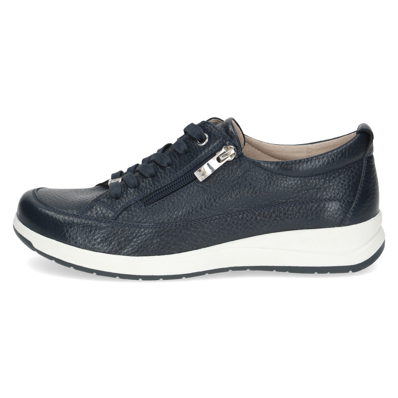 CAPRICE Damen Sneaker blau 9-23724-46 Hirschleder