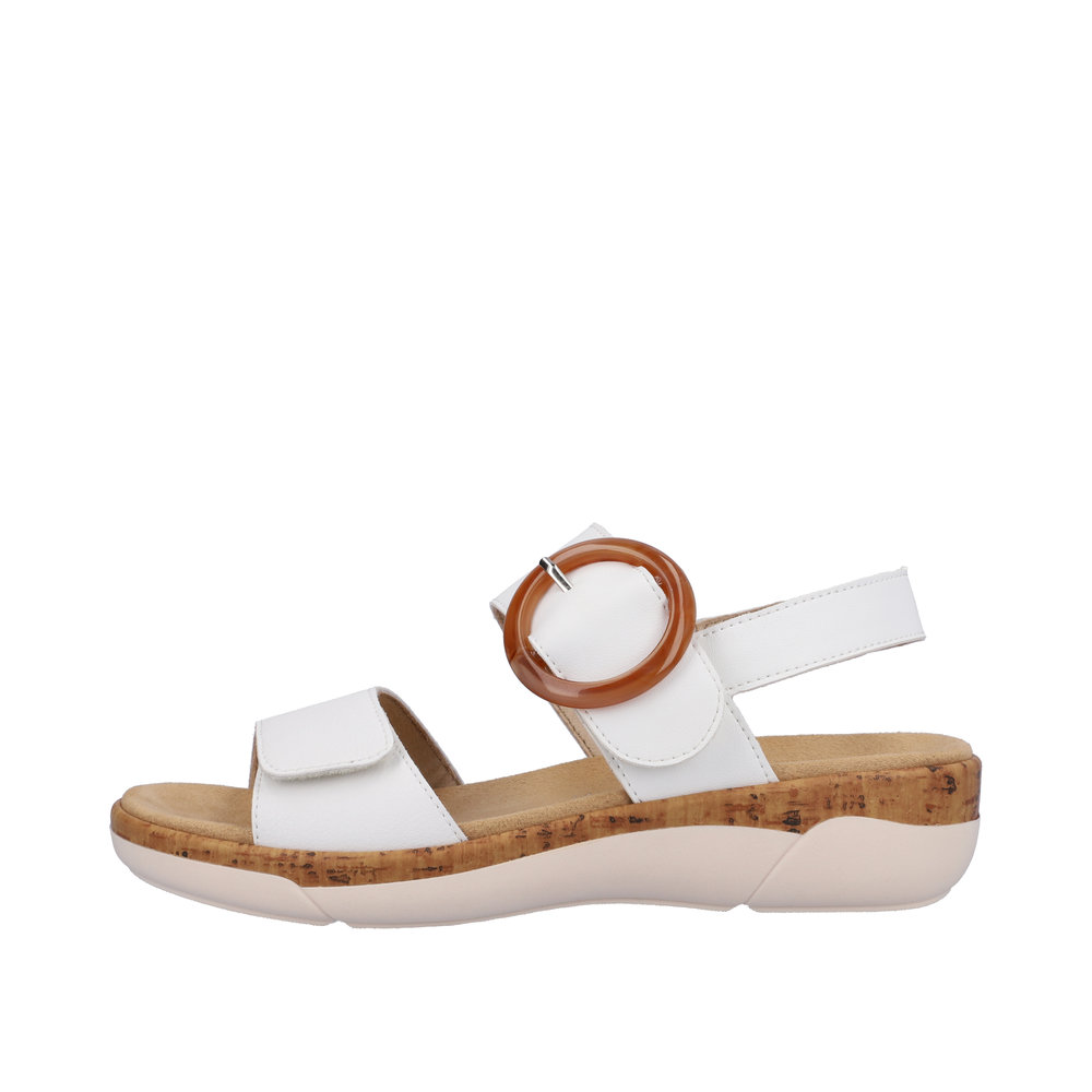 REMONTE Damen Sandale weiß R6853-80 REMONTE Damen Sandale weiß R6853-80