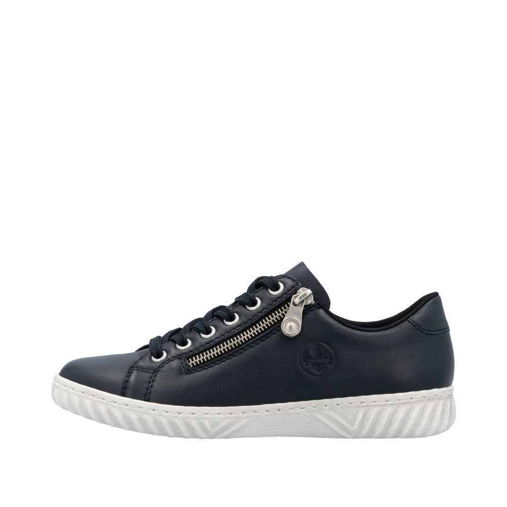 RIEKER Damen Sneaker dunkelblau N0900-14 echt Leder RIEKER Damen Sneaker dunkelblau N0900-14 echt Leder