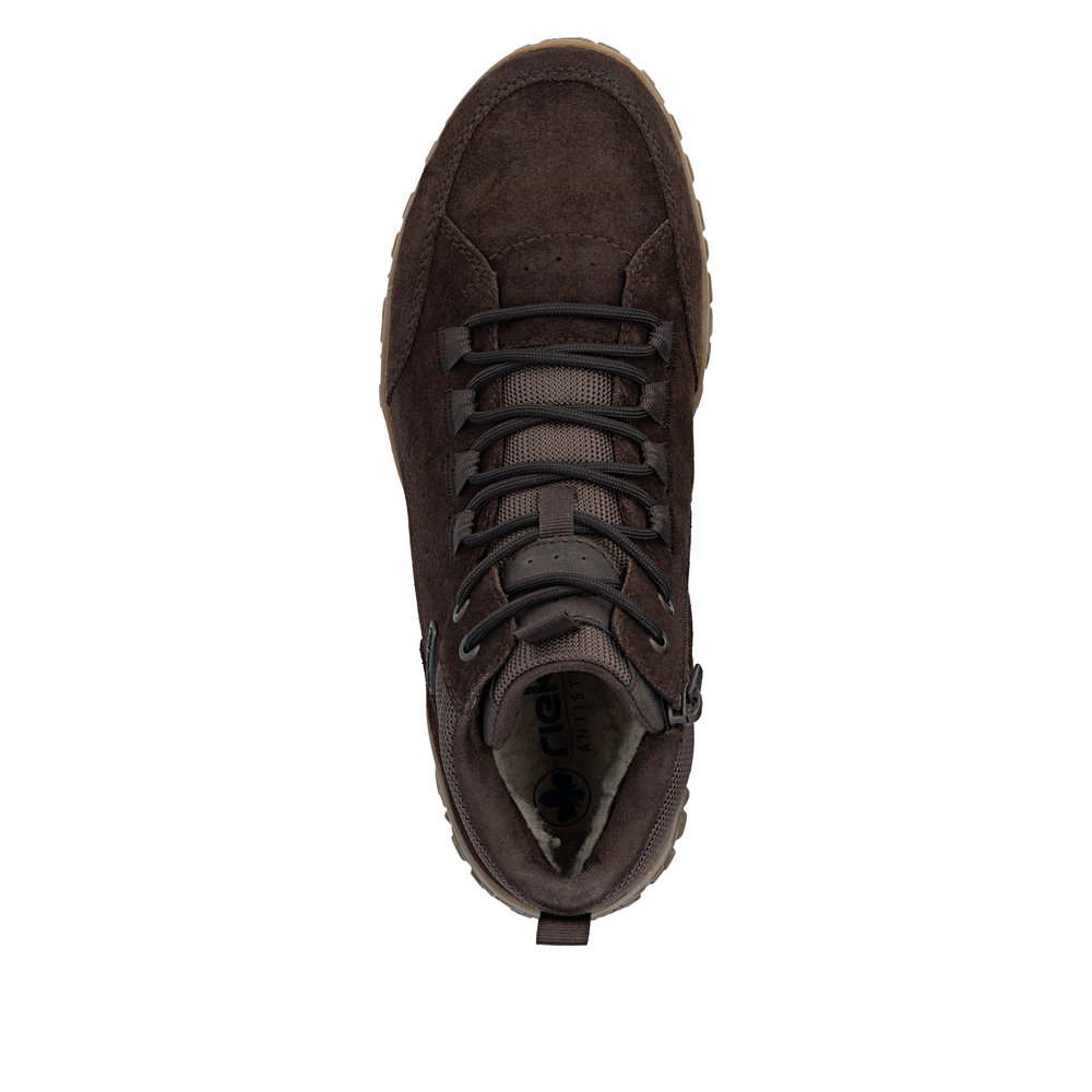 RIEKER Herren Stiefelette braun 08102-25 mit TEX und Flex Sohle
