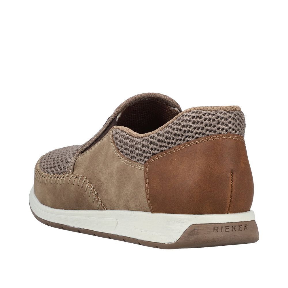 RIEKER Herren Halbschuh Slipper braun 11954-64