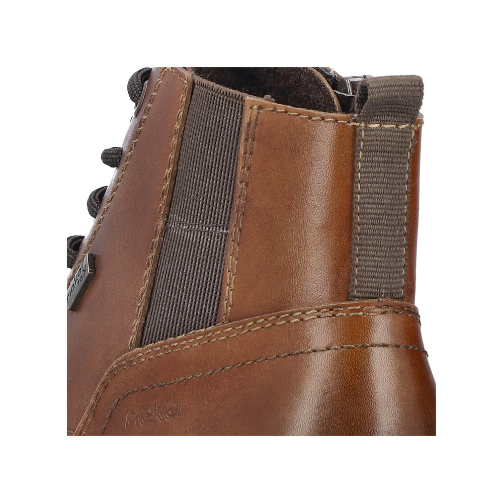 RIEKER Herren Stiefelette braun F4512-24 Leder und TEX RIEKER Herren Stiefelette braun F4512-24 Leder und TEX