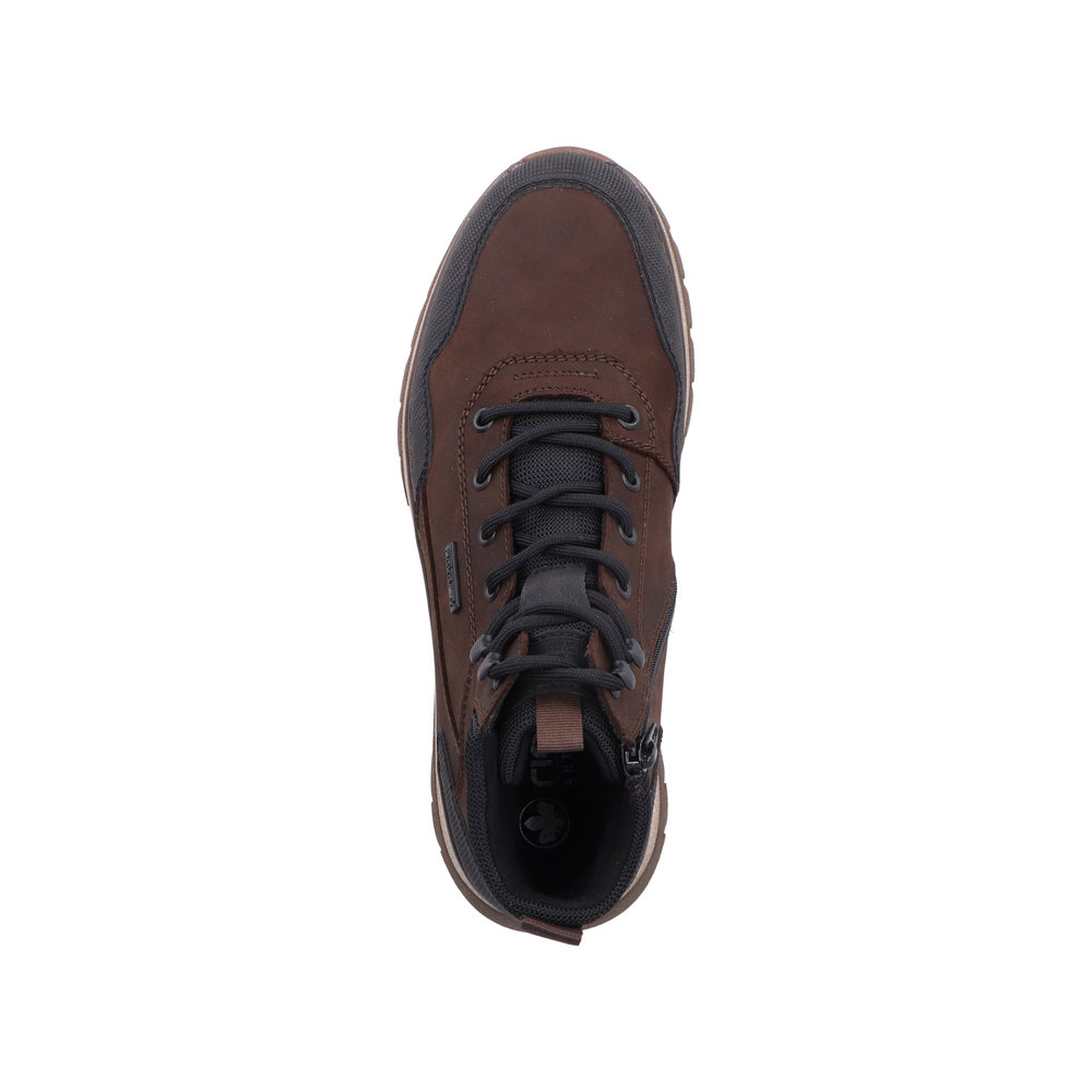 RIEKER Herren Stiefelette braun B9310-24 sportliche Optik