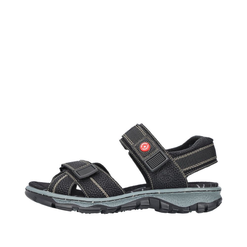 RIEKER Damen Sandalette Trekking schwarz 68851-02 RIEKER Damen Sandalette Trekking schwarz 68851-02