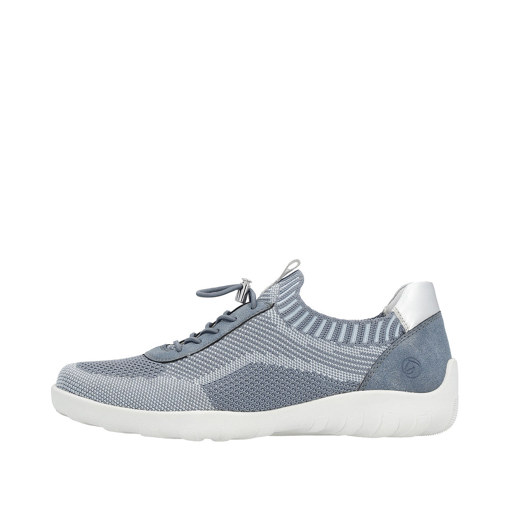 REMONTE Damen Sneaker Slipper hellblau R3518-15 REMONTE Damen Sneaker Slipper hellblau R3518-15