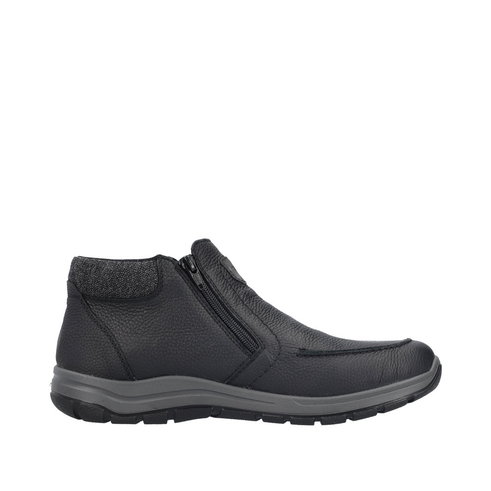 RIEKER Herren Stiefelette schwarz 03660-00 und Braun 03660-25