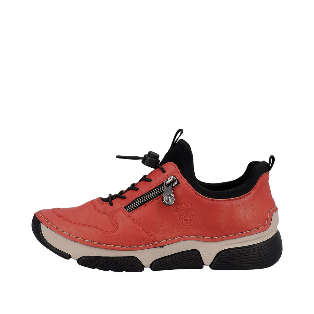 RIEKER Damen Sneaker Slipper 45951-33 rot RIEKER Damen Sneaker Slipper 45951-33 rot