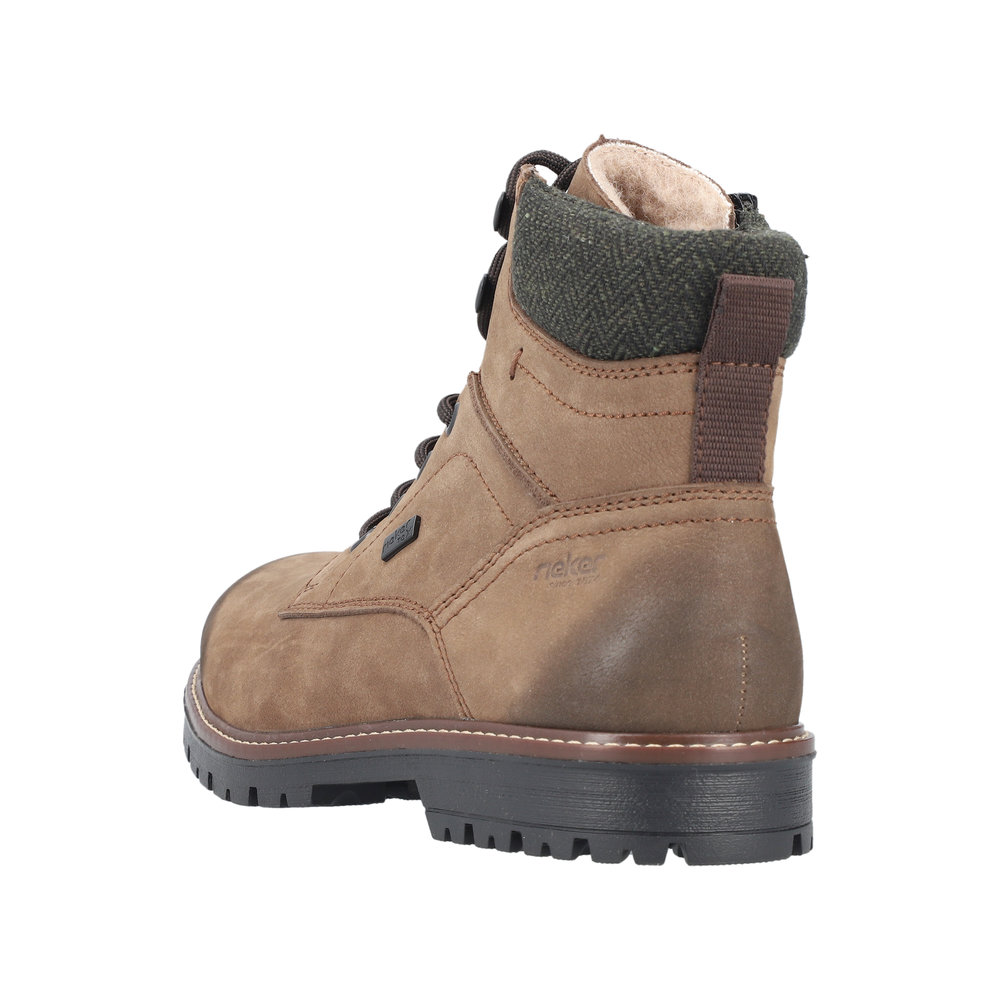 RIEKER Herren Stiefelette braun F3612-24 mit TEX