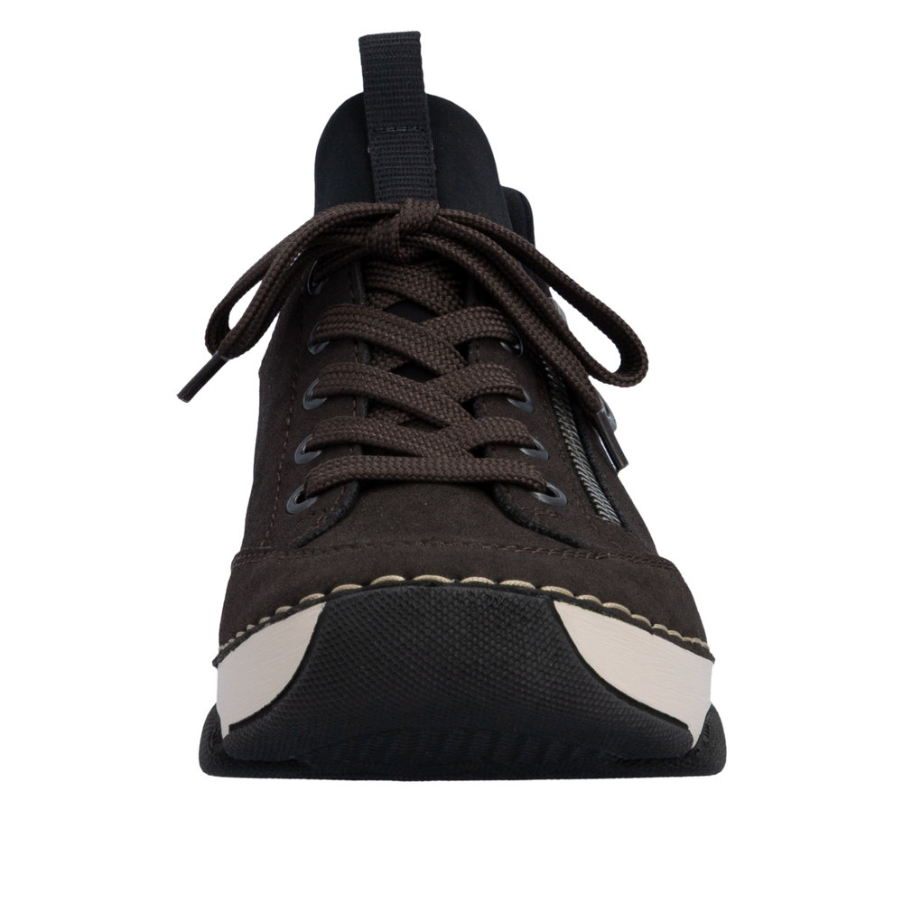 RIEKER Damen Sneaker Slipper braun 45973-25
