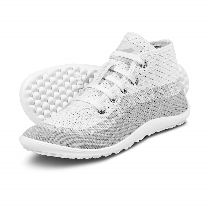 LEGUANO Stream weiß grau Barfußschuh Unisex Sneaker LEGUANO Stream weiß grau Barfußschuh Unisex Sneaker