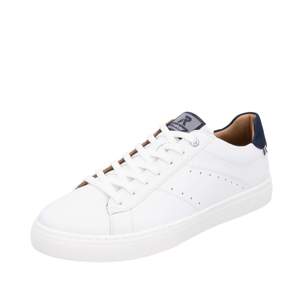 RIEKER Herren Sneaker weiß U0704-80 Lederfutter