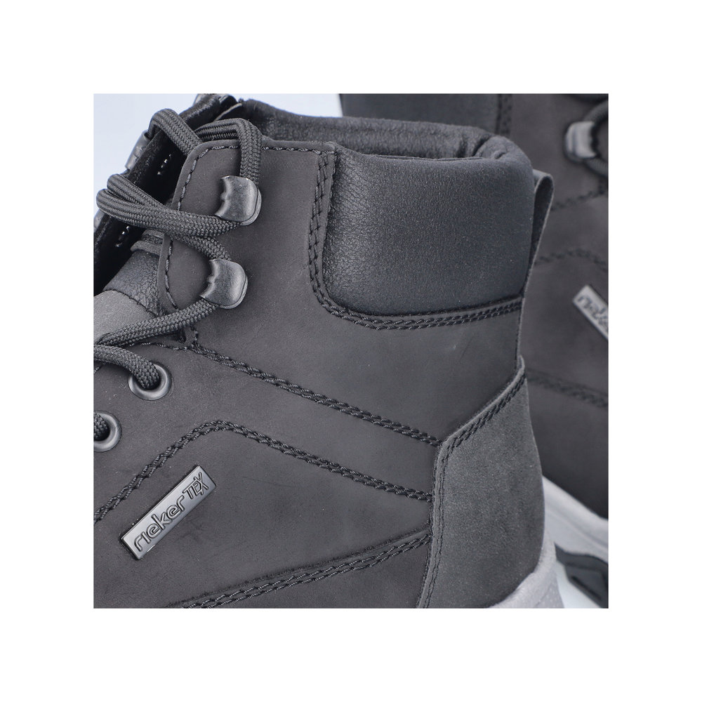 RIEKER Herren Stiefelette schwarz 30241-00 extra weit