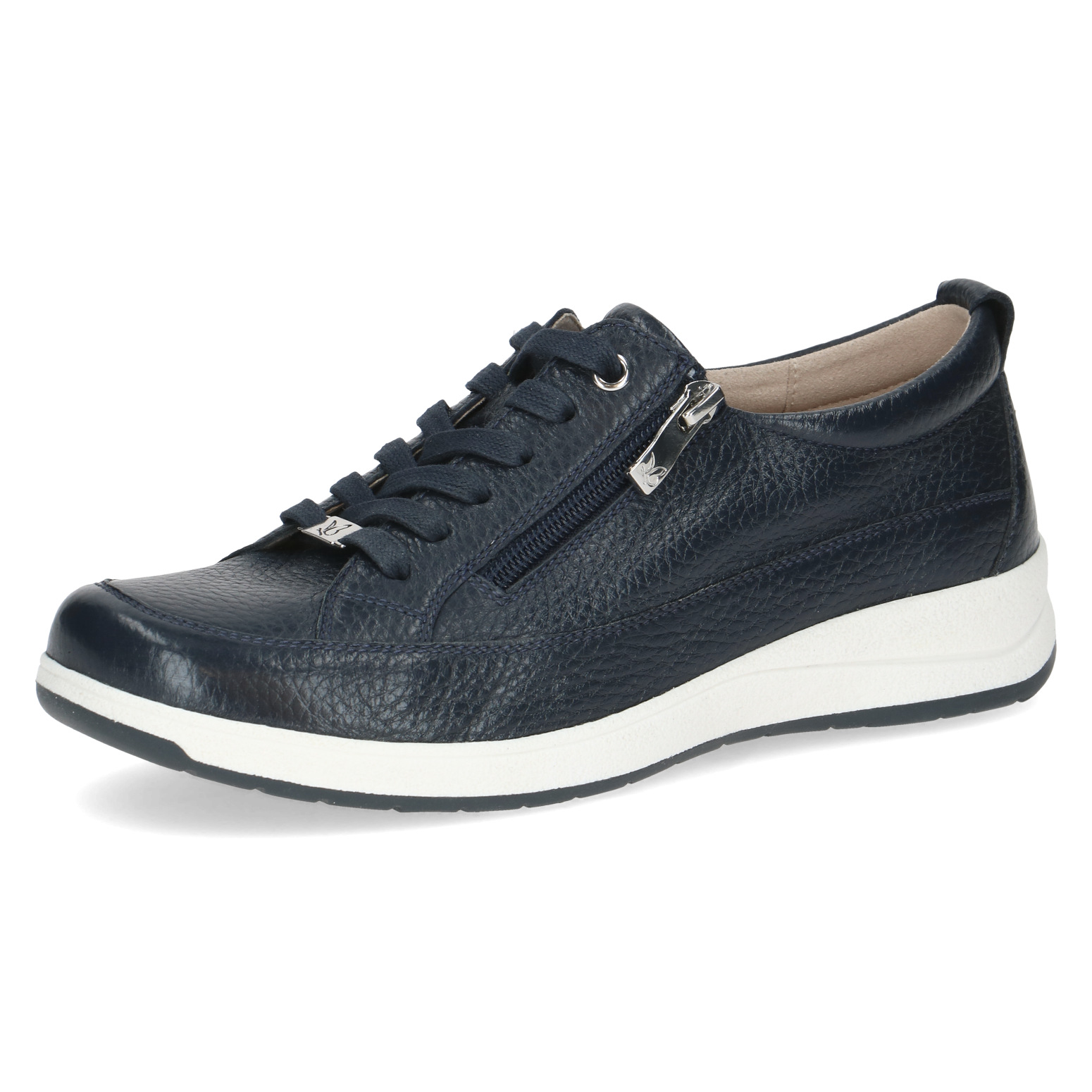 CAPRICE Damen Sneaker blau 9-23724-46 Hirschleder