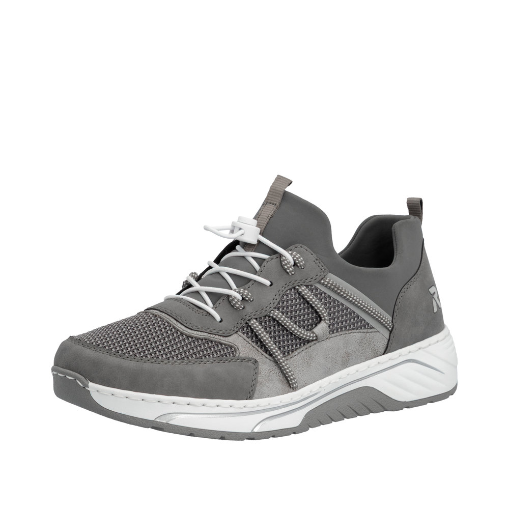 RIEKER Damen Sneaker Slipper grau 53153-42