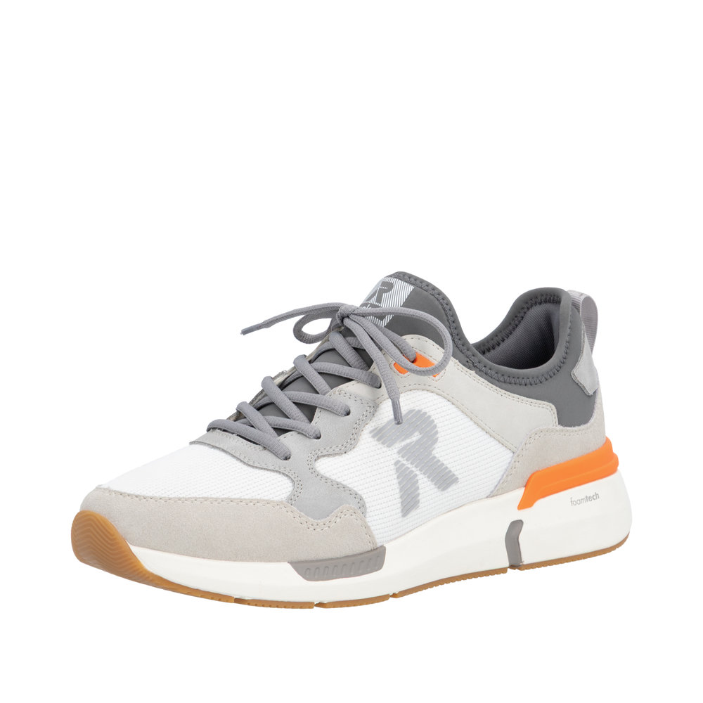 RIEKER Herren Sport Sneaker grau U1405-40 foamtech Sohle