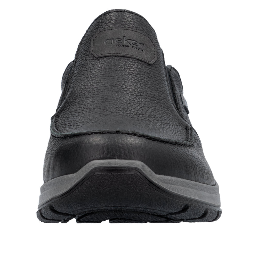 RIEKER Herren Slipper schwarz 03651-00 mit TEX