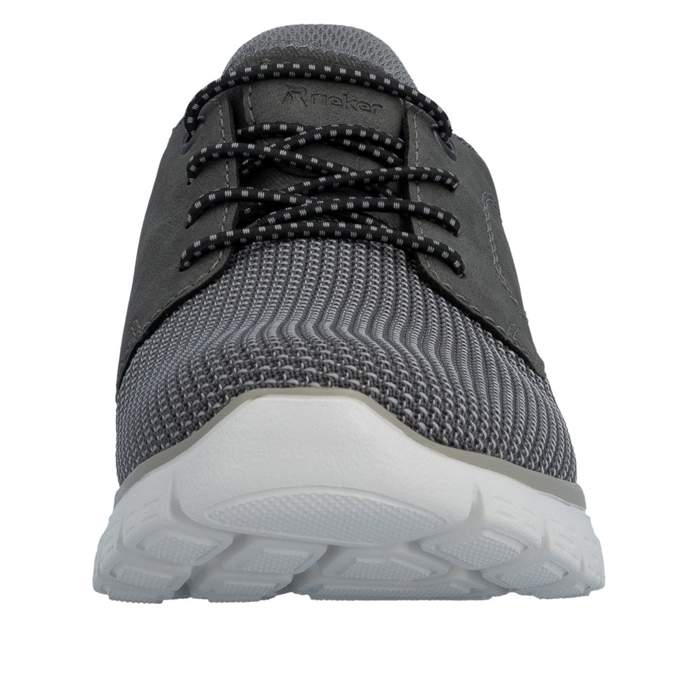 RIEKER Herren Sneaker Slipper grau B6658-42 Ready2Go