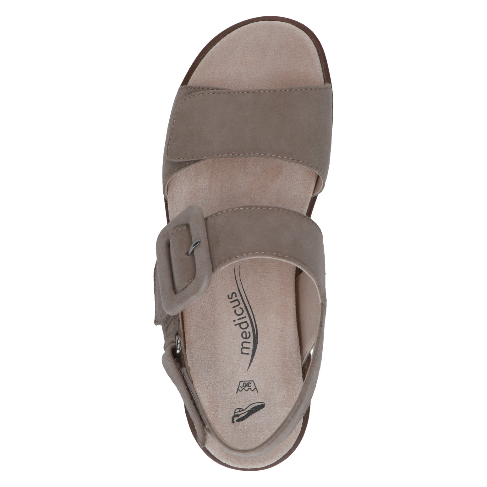 CAPRICE Damen Sandale beige 9-28714-44 Leder & lose Einlage