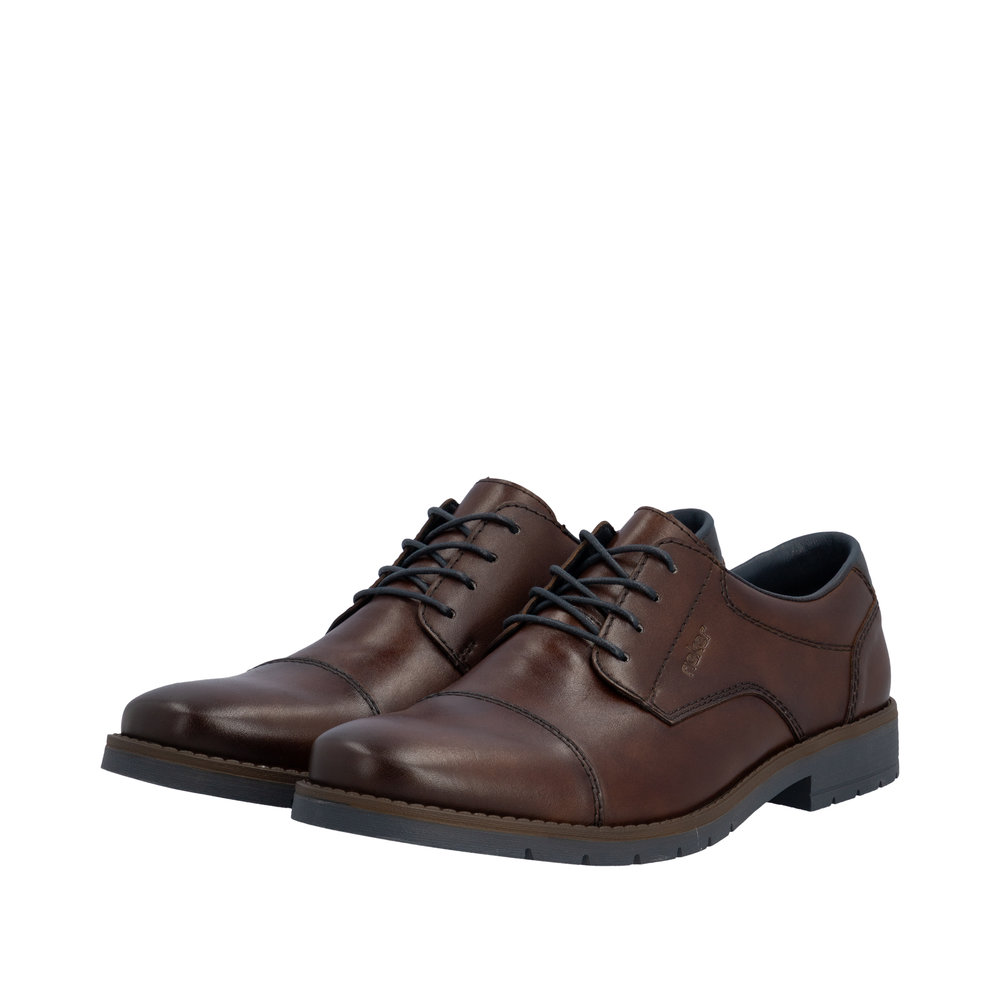 RIEKER Herren Halbschuh braun 13901-25 Glattleder RIEKER Herren Halbschuh braun 13901-25 Glattleder
