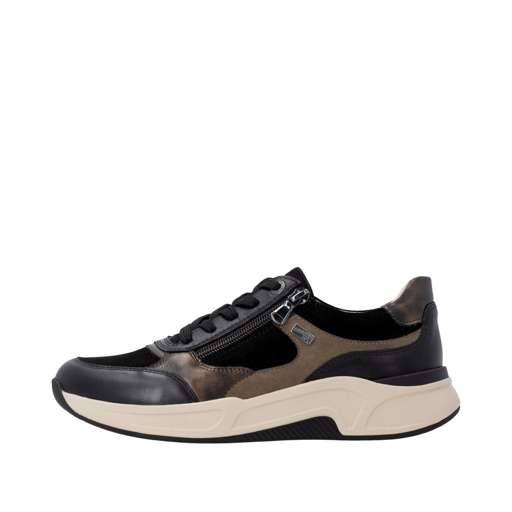 REMONTE Damen Sneaker schwarz braun D3V00-03 mit TEX REMONTE Damen Sneaker schwarz braun D3V00-03 mit TEX