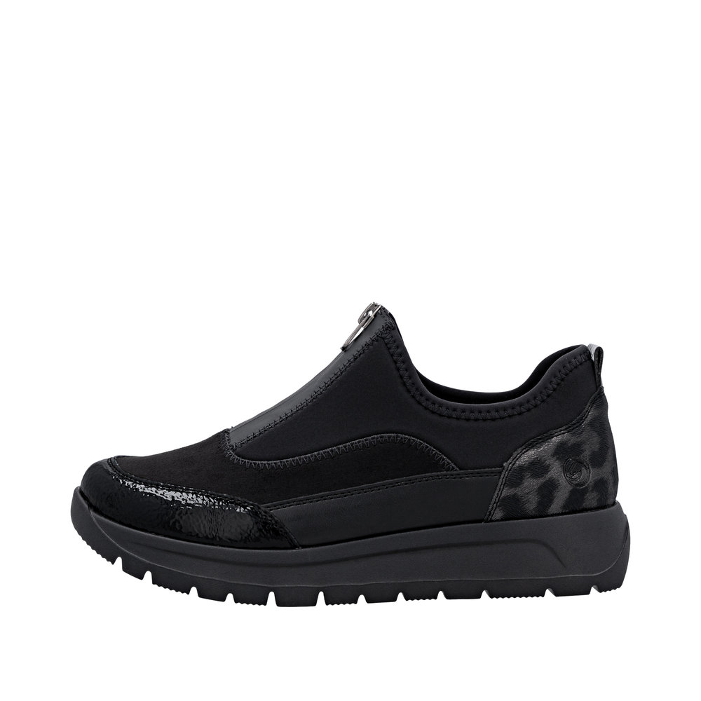 REMONTE Damen Sneaker schwarz D2V01-04 vegan