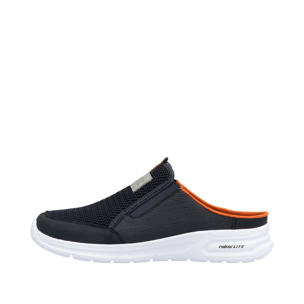 RIEKER Herren Clogs Sabot blau B7390-14 RIEKER Herren Clogs Sabot blau B7390-14