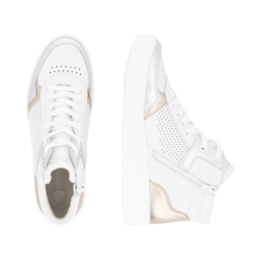 REMONTE Damen Sneaker high weiß D0J70-82