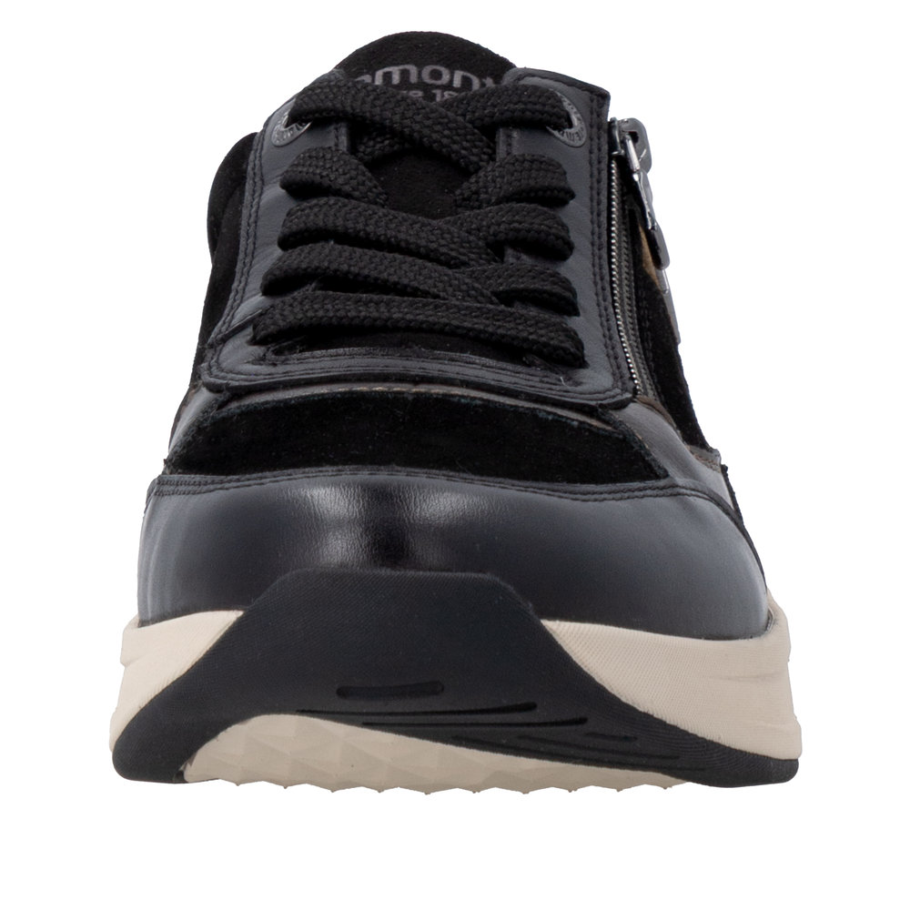 REMONTE Damen Sneaker schwarz braun D3V00-03 mit TEX
