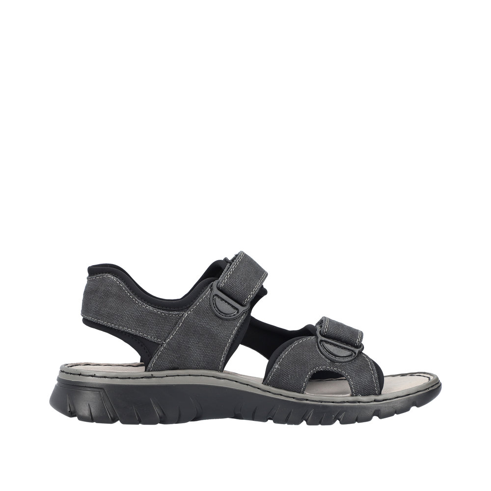 RIEKER Herren Sandalette Trekking grau 26763-45