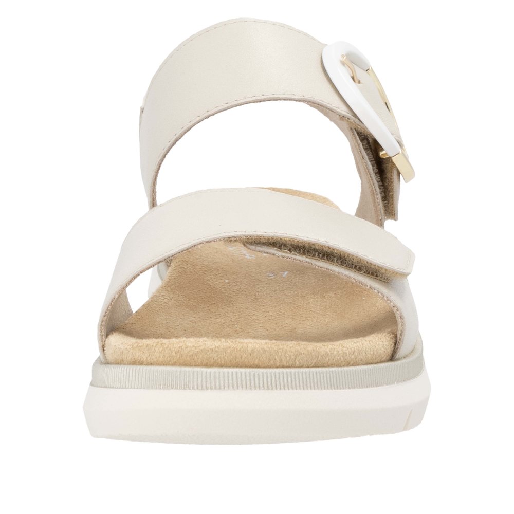 REMONTE Damen Sandale beige gold D2K50-80