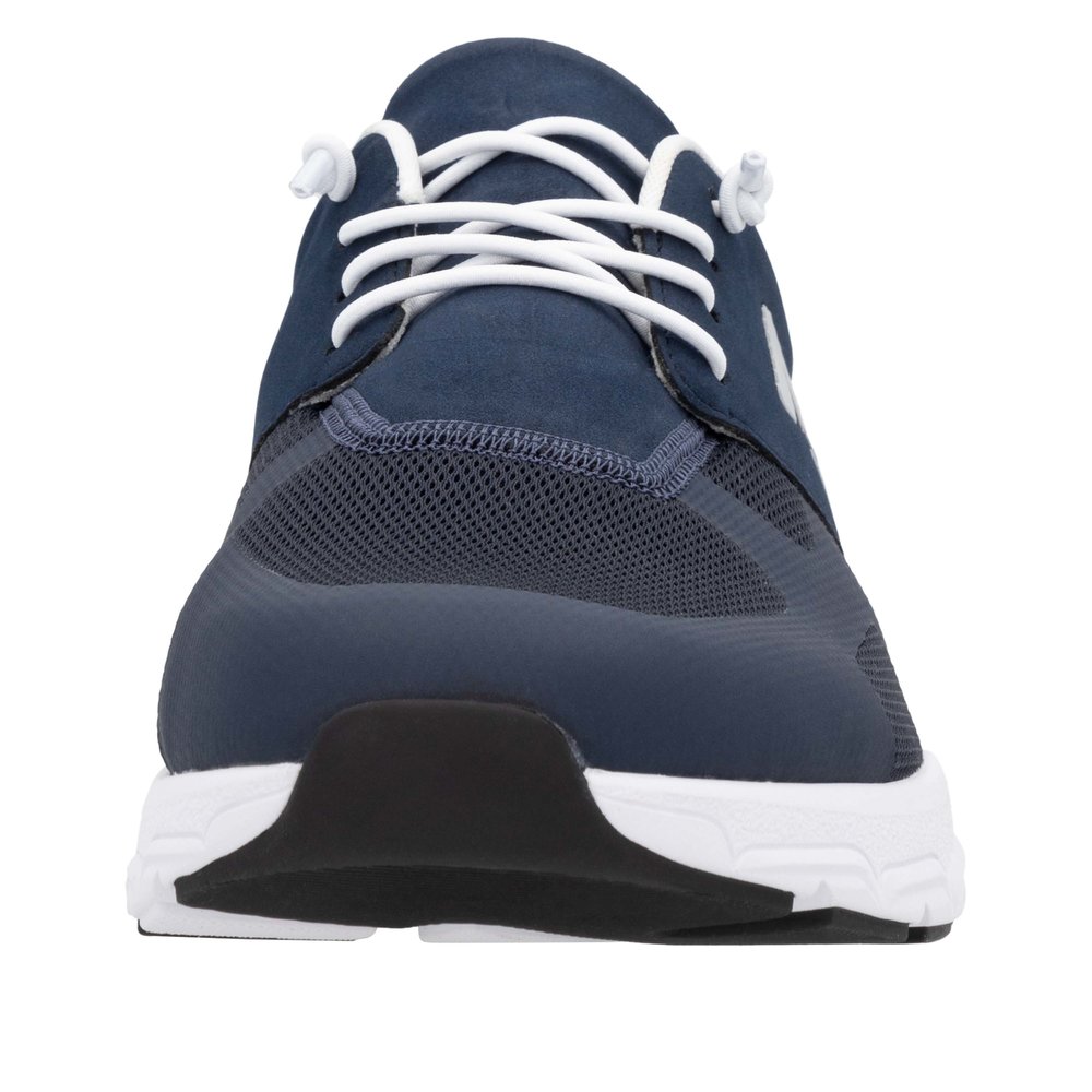 RIEKER Herren Sneaker Slipper blau 09100-14 extra weit!