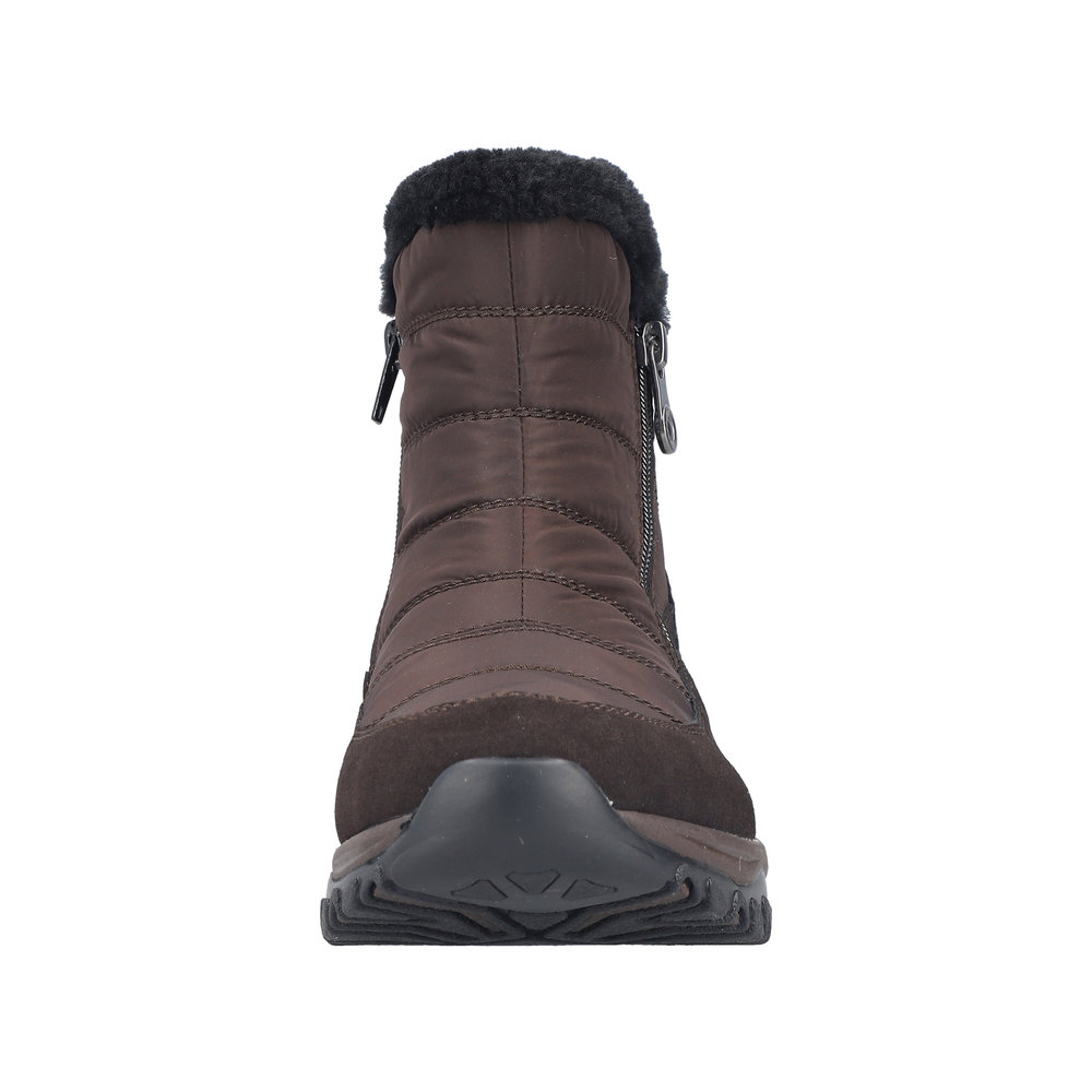RIEKER Damen Stiefelette Boots braun M9670-25 mit TEX