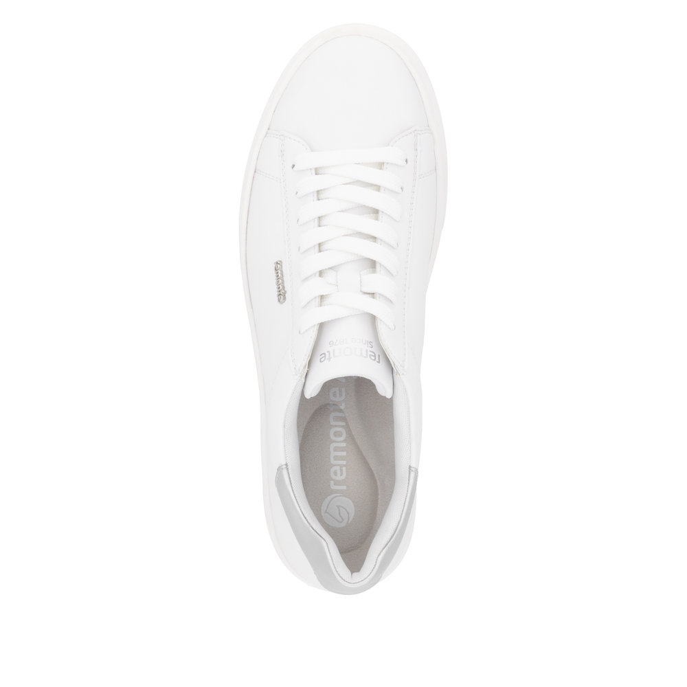 REMONTE Damen Sneaker weiß D2J00-80 Leder