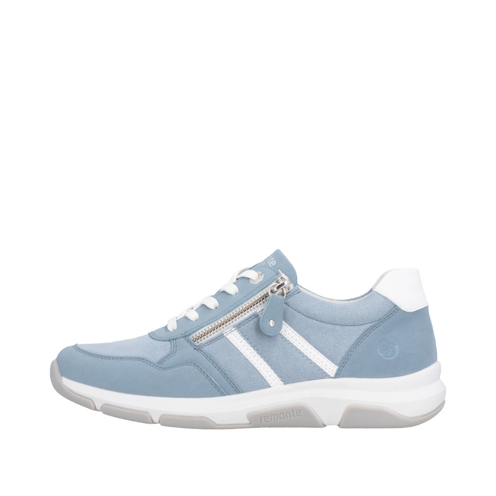 REMONTE Damen Sneaker hellblau D1S04-10 vegan