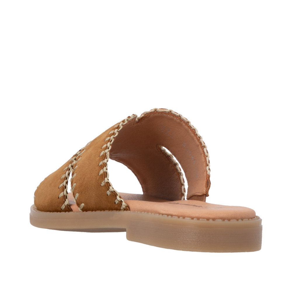 REMONTE Damen Pantolette braun D3645-22 Leder