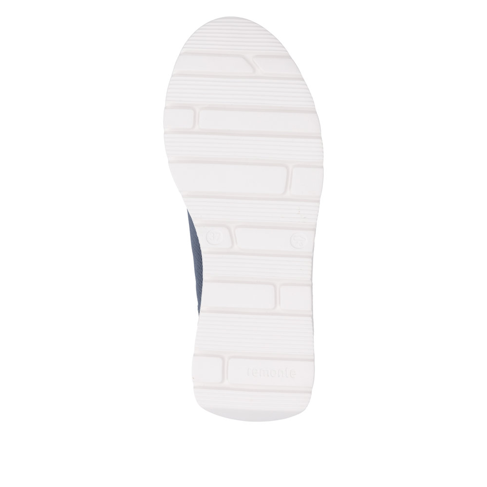 REMONTE Damen Sneaker Slipper hellblau D2V04-12 Gummizug