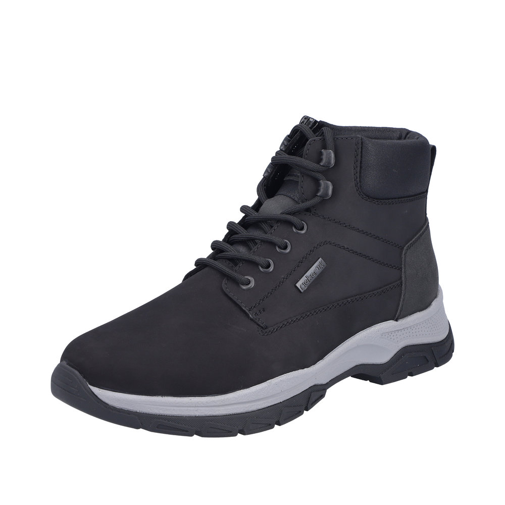RIEKER Herren Stiefelette schwarz 30241-00 extra weit RIEKER Herren Stiefelette schwarz 30241-00 extra weit