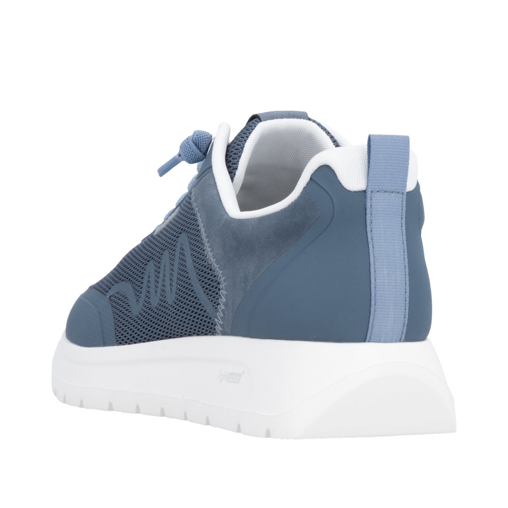 REMONTE Damen Sneaker Slipper hellblau D2V04-12 Gummizug