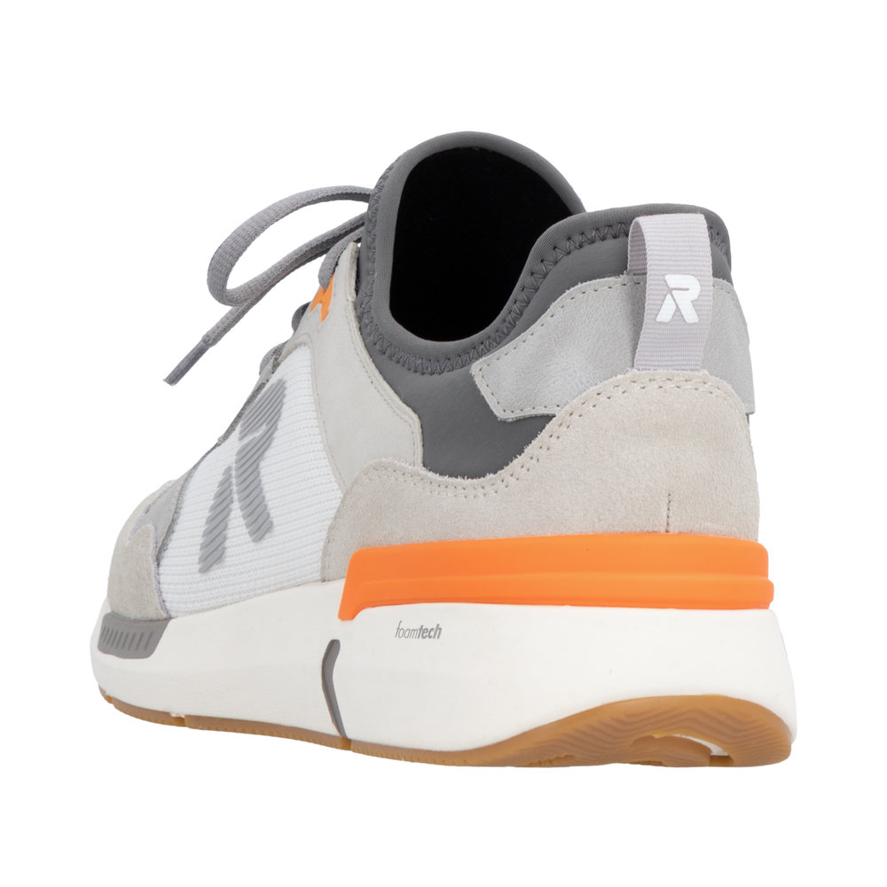 RIEKER Herren Sport Sneaker grau U1405-40 foamtech Sohle