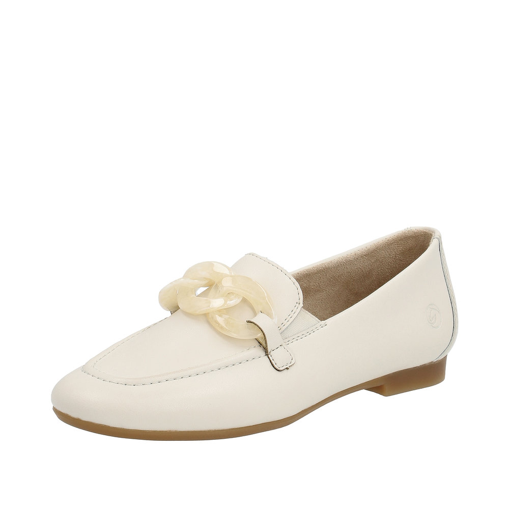 REMONTE Damen Loafer creme weiß D0K00-80