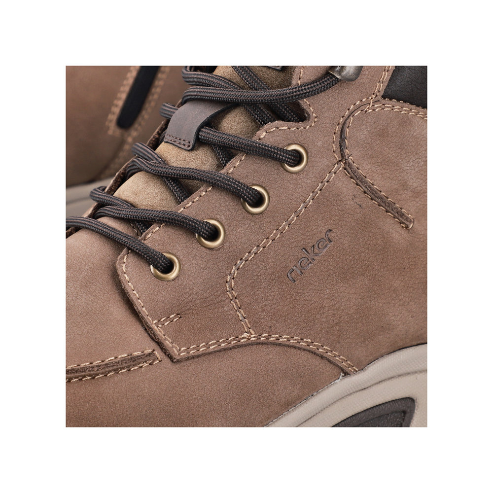 RIEKER Herren Stiefelette hellbraun 11020-24 TEX