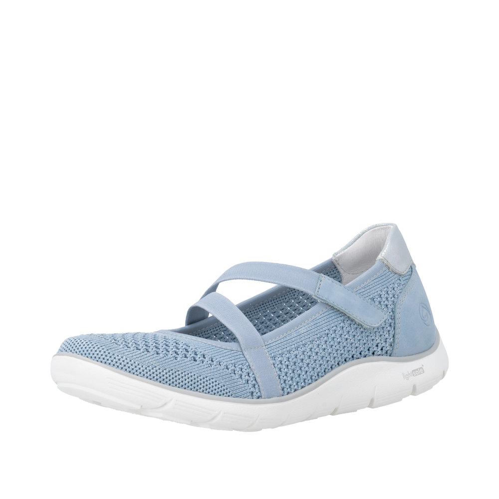 REMONTE Damen Ballerina hellblau D3G05-12 luftig