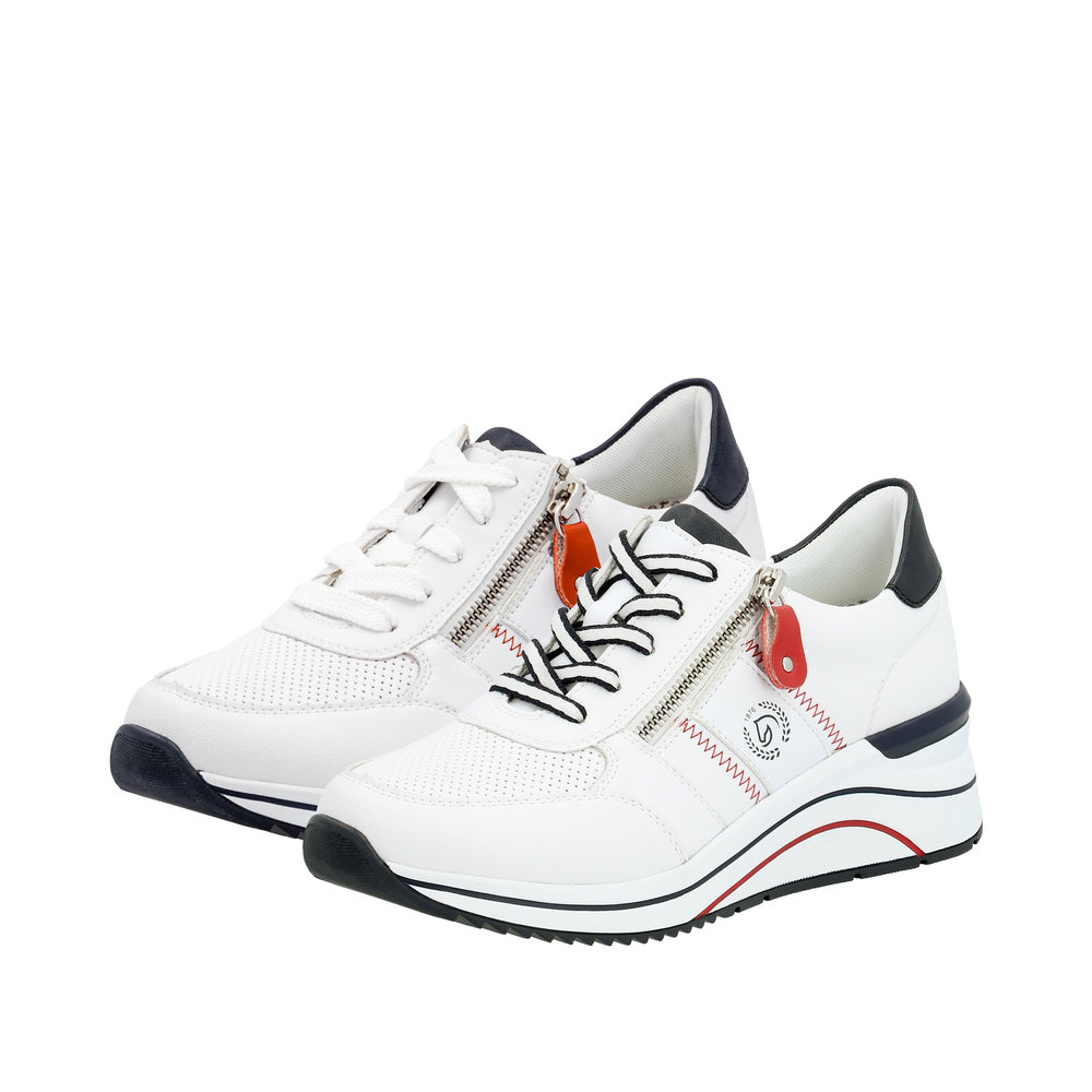 REMONTE Damen Sneaker weiß D0T04-81 maritim