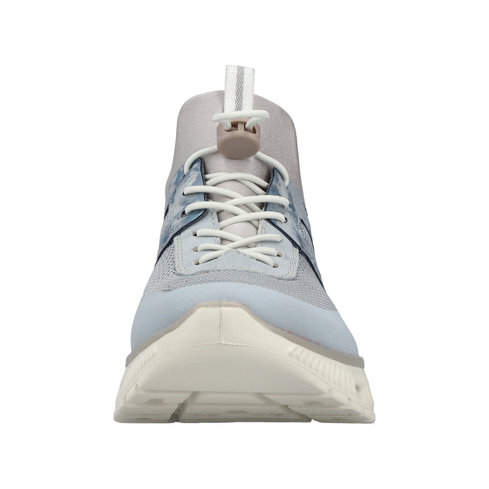 RIEKER Damen Sneaker Slipper blau M6061-12 vegan