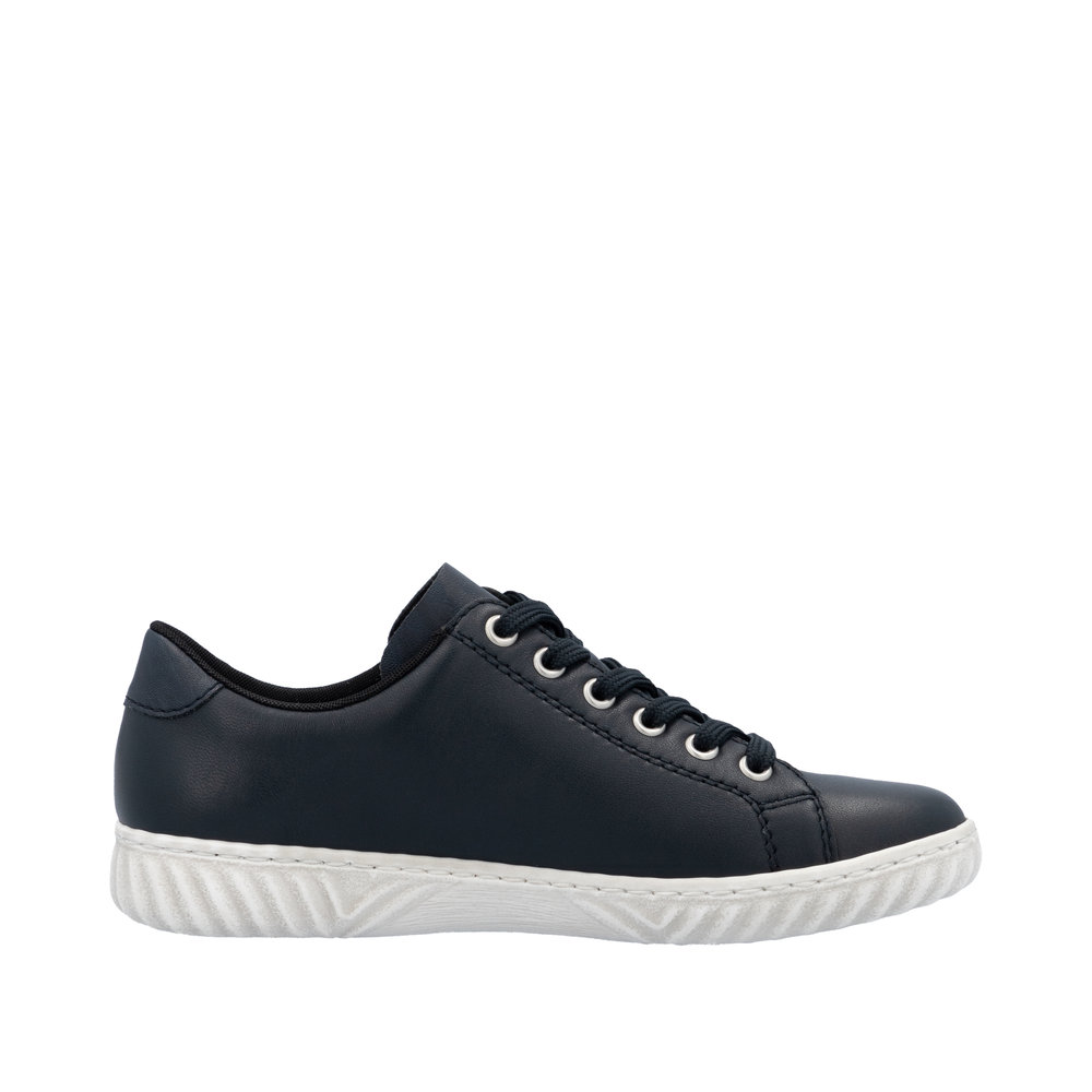 RIEKER Damen Sneaker dunkelblau N0900-14 echt Leder