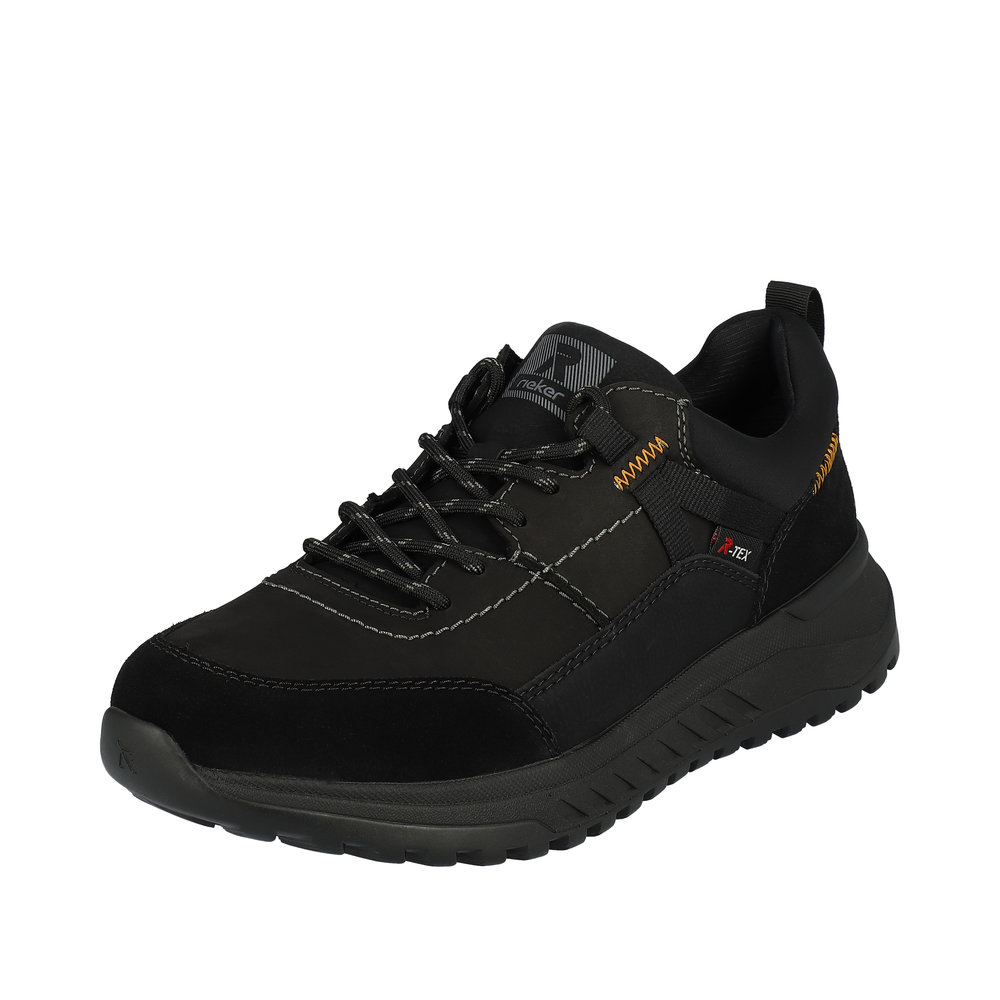 RIEKER Herren Sneaker schwarz U0100-00 mit TEX