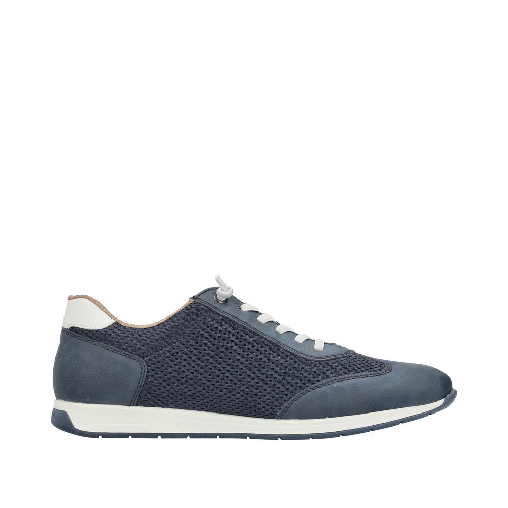 Sommerlicher RIEKER Herren Sneaker blau 11960-14